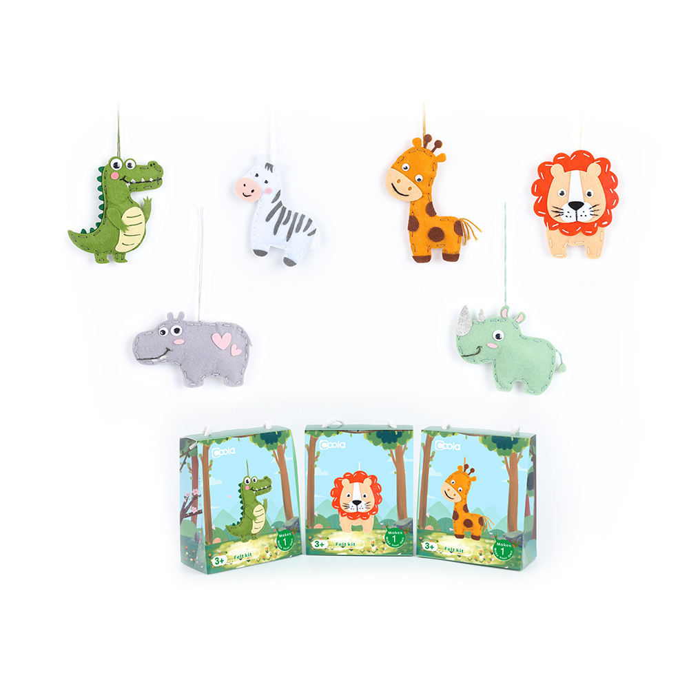 Kit de artesanía de bricolaje de zoológico para principiantes para principiantes